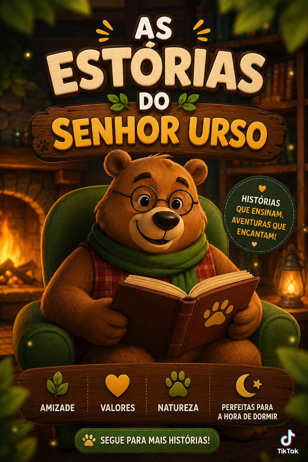 Capa de As Estórias do Senhor Urso