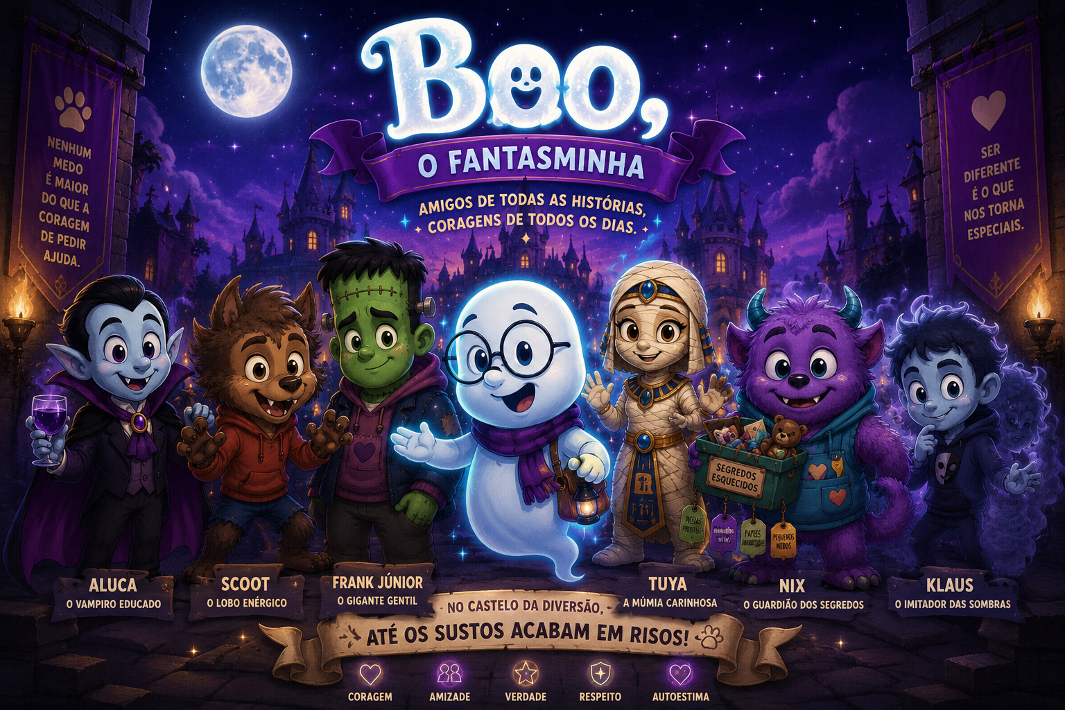 Capa de Boo, o Fantasminha